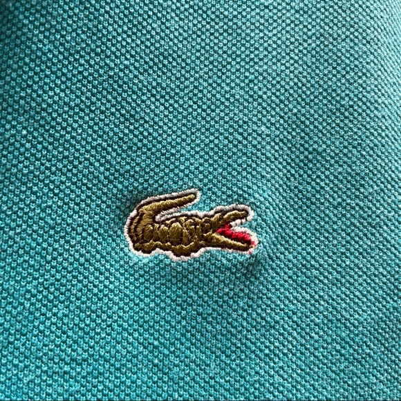 Lacoste Chemise vintage polo size L - Picture 4 of 12